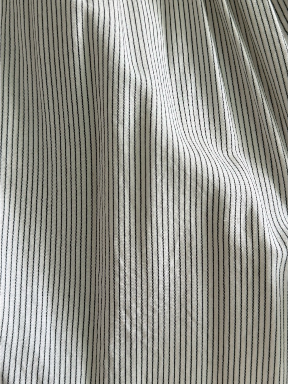 Madewell Light Blue and White Striped Button-Up Blouse - Picture 3 of 4
